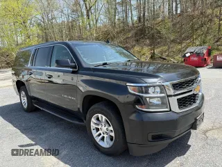 2017 Chevrolet Suburban LT with VIN 1GNSKHKC6HR17735, listed as a Copart auction lot 55303635 with 257,376 mi miles and Clean Title. Bid and sale history available at carsss.com. Image 1.