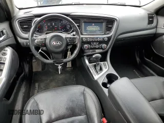 2014 Kia Optima SXL Turbo with VIN 5XXGR4A67EG342002, listed as a Copart auction lot 53374335 with 210,810 mi miles and Salvage title. Bid and sale history available at DreamBid. Image 8.