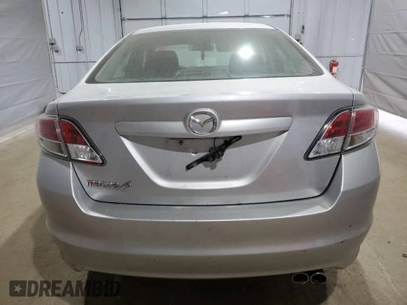 2012 Mazda 6 i Sport with VIN 1YVHZ8BH3C5M33257, listed as a Copart auction lot 56975445 with Not provided miles and Salvage title. Bid and sale history available at DreamBid. Image 6.