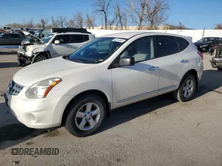 2012 Nissan Rogue S with VIN JN8AS5MT4CW302056, listed as a Copart auction lot 43032895 with 125,281 mi miles and Salvage Title. Bid and sale history available at carsss.com. Image 1.