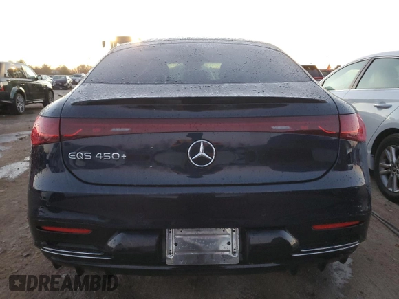 2022 Mercedes-Benz EQS with VIN W1KCG2DB0NA004556, listed as a Copart auction lot 78992023 with 16,271 mi miles and Salvage Title. Bid and sale history available at carsss.com. Image 6.