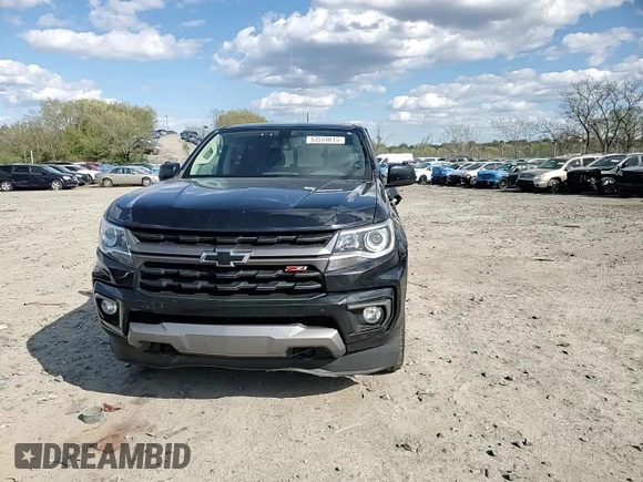 2022 Chevrolet Colorado 4WD Z71 with VIN 1GCGTDENXN1137241, listed as a Copart auction lot 53559815 with 70,622 mi miles and Salvage title. Bid and sale history available at DreamBid. Image 11.