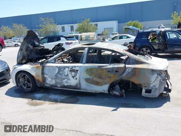 2017 Infiniti Q50 Premium with VIN JN1EV7AP6HM744026, listed as a IAAI auction lot 42599082 with Not provided miles and . Bid and sale history available at DreamBid. Image 13.