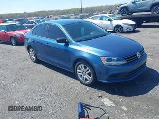 2015 Volkswagen Jetta Sedan 2.0L S with VIN 3VW2K7AJ9FM216984, listed as a IAAI auction lot 41980257 with 139,542 mi miles. Bid and sale history available at carsss.com. Image 1.