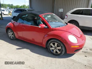 2006 Volkswagen Beetle with VIN 3VWPF31Y96M309276, listed as a Copart auction lot 56064684 with Not provided miles and Salvage title. Bid and sale history available at DreamBid. Image 4.