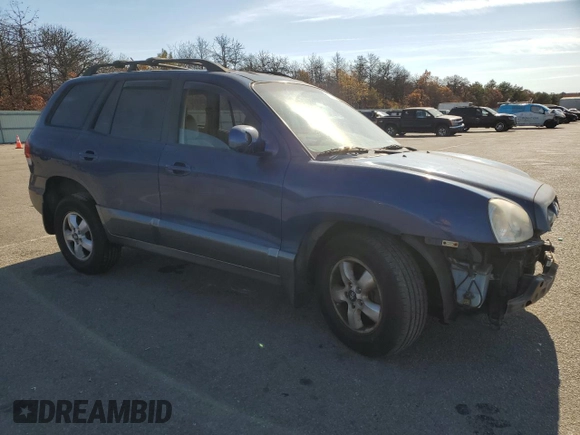 2006 Hyundai Santa Fe GLS with VIN KM8SC73D86U090048, listed as a Copart auction lot 77769074 with 112,122 mi miles and Salvage Title. Bid and sale history available at carsss.com. Image 4.