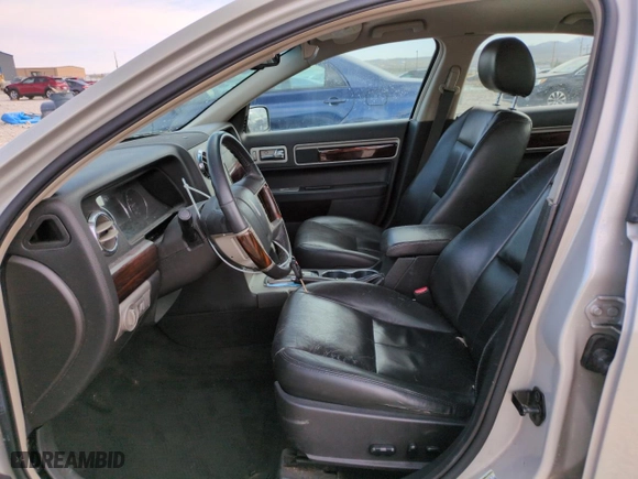 2007 Lincoln MKZ with VIN 3LNHM28T87R648435, listed as a Copart auction lot 51979385 with 143,388 mi miles and Salvage Title. Bid and sale history available at carsss.com. Image 7.