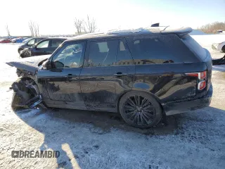 2022 Land Rover Range Rover Westminster with VIN SALGS2RU3NA470981, listed as a Copart auction lot 41821835 with 61,431 mi miles and Salvage Title. Bid and sale history available at carsss.com. Image 2.