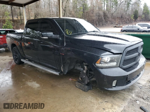 2016 Ram 1500 Sport with VIN 1C6RR6MT1GS297970, listed as a Copart auction lot 44864315 with 259,383 mi miles and Salvage Title. Bid and sale history available at carsss.com. Image 4.