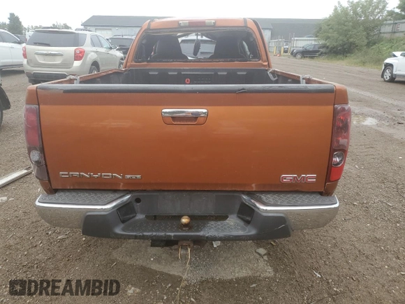 2005 GMC Canyon SLE Z85 with VIN 1GTCS196158179968, listed as a Copart auction lot 69777234 with 0 mi miles and Clean Title. Bid and sale history available at carsss.com. Image 6.