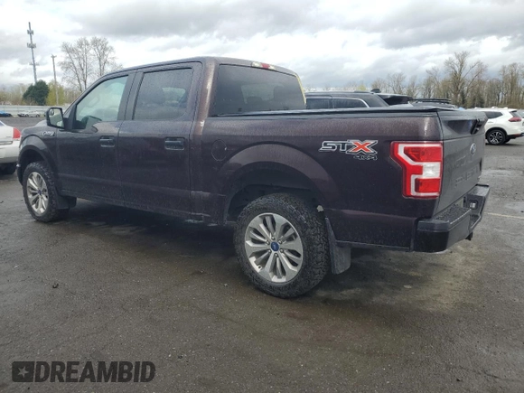 2018 Ford F-150 XL with VIN 1FTEW1EP3JKE71890, listed as a Copart auction lot 50772115 with 47,197 mi miles and Salvage Title. Bid and sale history available at carsss.com. Image 2.