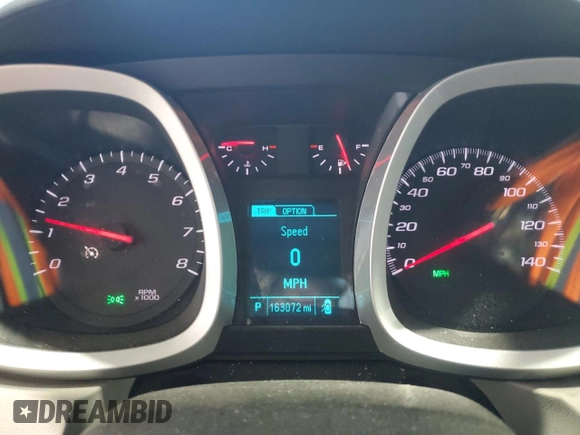 2015 Chevrolet Equinox LT with VIN 2GNFLGEK6F6235241, listed as a Copart auction lot 49719185 with 163,072 mi miles and Salvage Title. Bid and sale history available at carsss.com. Image 9.