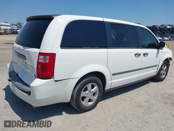 2008 Dodge Grand Caravan SE with VIN 1D8HN44H78B191512, listed as a IAAI auction lot 42053364 with 237,755 mi miles and . Bid and sale history available at DreamBid. Image 4.