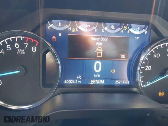 2023 Ford F-150 XL with VIN 1FTEW1C57PFC48139, listed as a IAAI auction lot 41725706 with 40,024 mi miles and . Bid and sale history available at DreamBid. Image 7.