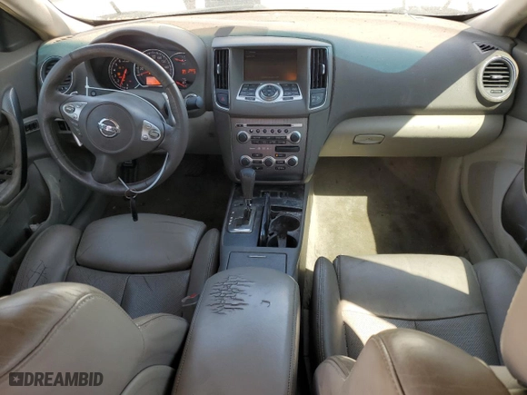 2009 Nissan Maxima 3.5 SV with VIN 1N4AA51E99C803271, listed as a Copart auction lot 53351425 with 192,256 mi miles and Clean Title. Bid and sale history available at carsss.com. Image 8.