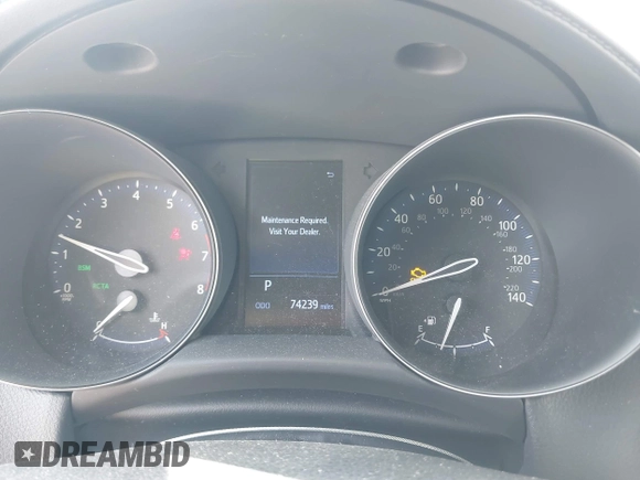 2019 Toyota C-HR XLE with VIN JTNKHMBX0K1017215, listed as a IAAI auction lot 41898189 with 74,239 mi miles. Bid and sale history available at carsss.com. Image 15.