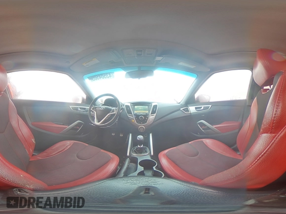 2012 Hyundai Veloster w/Red Int z VIN KMHTC6AD4CU077956, wystawiony jako Copart lot #43504505 z przebiegiem 103 183 mil mil oraz Szkoda całkowita • Salvage title. Historia ofert i sprzedaży dostępna na DreamBid. Obrazek 13.
