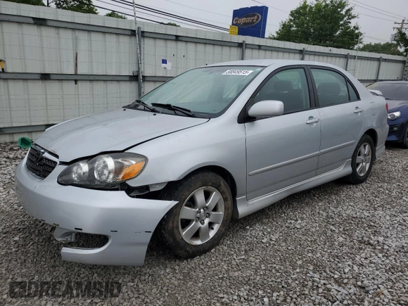 2006 Toyota Corolla CE with VIN 1NXBR32E56Z584627, listed as a Copart auction lot 58849515 with 104,530 mi miles and Salvage title. Bid and sale history available at DreamBid. Image 1.
