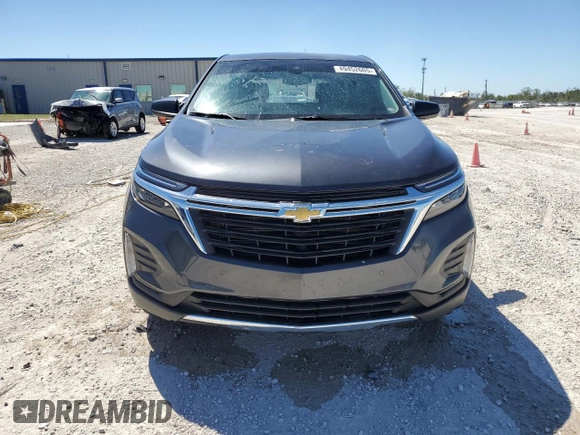 2022 Chevrolet Equinox LT with VIN 3GNAXKEV8NS231042, listed as a Copart auction lot 49452605 with 18,164 mi miles and Salvage Title. Bid and sale history available at DreamBid. Image 5.
