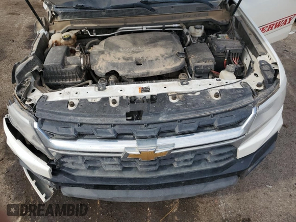 2021 Chevrolet Colorado 4WD Work Truck with VIN 1GCHTBEN1M1239180, listed as a Copart auction lot 66796574 with 97,949 mi miles and Salvage Title. Bid and sale history available at carsss.com. Image 12.
