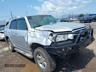 2013 Toyota 4Runner SR5 with VIN JTEBU5JR6D5130229, listed as a IAAI auction lot 42639143 with 98,600 mi miles and . Bid and sale history available at DreamBid. Image 1.