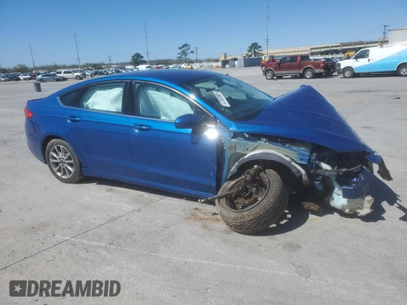 2017 Ford Fusion SE with VIN 3FA6P0H76HR203841, listed as a Copart auction lot 47520985 with 0 mi miles and Salvage Title. Bid and sale history available at carsss.com. Image 4.