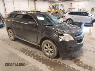 2013 Chevrolet Equinox LT with VIN 1GNALDEK3DZ133583, listed as a IAAI auction lot 41930787 with 190,346 mi miles. Bid and sale history available at carsss.com. Image 1.