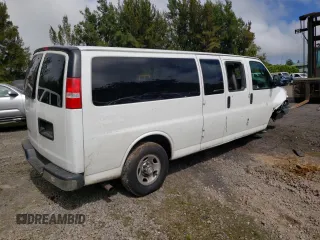 2020 Chevrolet Express Passenger LT z VIN 1GAZGPFG7L1152333, wystawiony jako Copart lot #74822484 z przebiegiem Nie podano mil oraz Czysty tytuł • Clean title. Historia ofert i sprzedaży dostępna na DreamBid. Obrazek 3.