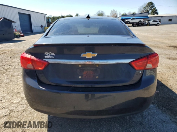 2014 Chevrolet Impala LT with VIN 2G1125S39E9181690, listed as a Copart auction lot 45065065 with 214,560 mi miles and Salvage Title. Bid and sale history available at DreamBid. Image 6.