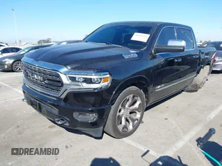 2019 Ram 1500 Limited with VIN 1C6SRFHT0KN764346, listed as a IAAI auction lot 41651143 with 45,517 mi miles and . Bid and sale history available at DreamBid. Image 2.