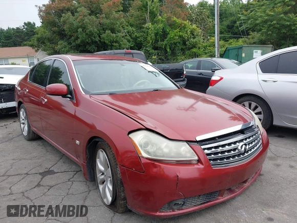 2006 Infiniti M Sport z VIN JNKAY01E76M104833, wystawiony jako IAAI lot #42276795 z przebiegiem 196 550 mil mil oraz . Historia ofert i sprzedaży dostępna na DreamBid. Obrazek 1.