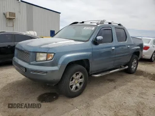 2006 Honda Ridgeline RTL with VIN 2HJYK16556H524959, listed as a Copart auction lot 50733285 with 134,389 mi miles and Salvage Title. Bid and sale history available at carsss.com. Image 1.