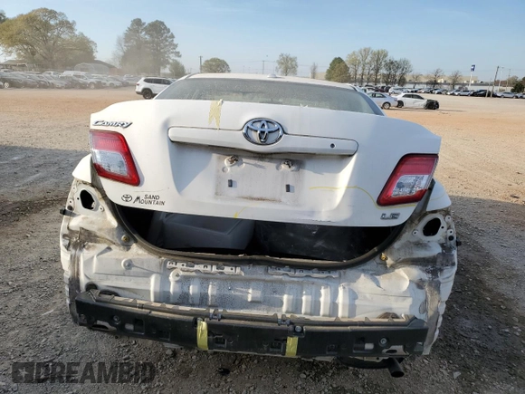 2011 Toyota Camry LE with VIN 4T4BF3EK1BR215970, listed as a Copart auction lot 51046555 with 147,501 mi miles and Salvage Title. Bid and sale history available at DreamBid. Image 6.