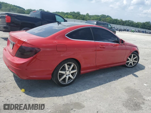 2012 Mercedes-Benz C 250 with VIN WDDGJ4HB4CF780942, listed as a Copart auction lot 59398325 with 155,955 mi miles and Salvage title. Bid and sale history available at DreamBid. Image 3.