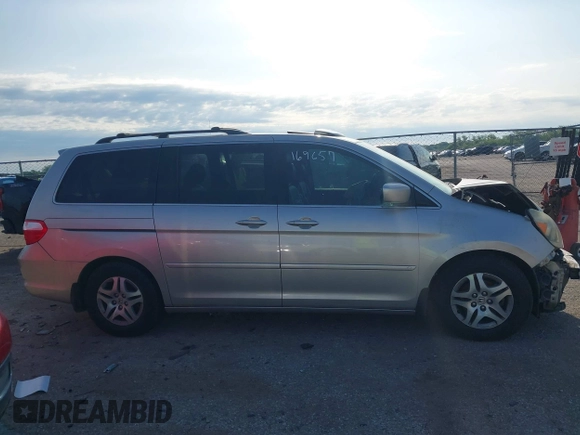 2006 Honda Odyssey EX-L с VIN 5FNRL38666B413463, выставлен на аукционе IAAI как лот 42180921 с пробегом 149 141 миль миль и . История ставок и продаж доступна на DreamBid. Изображение 13.