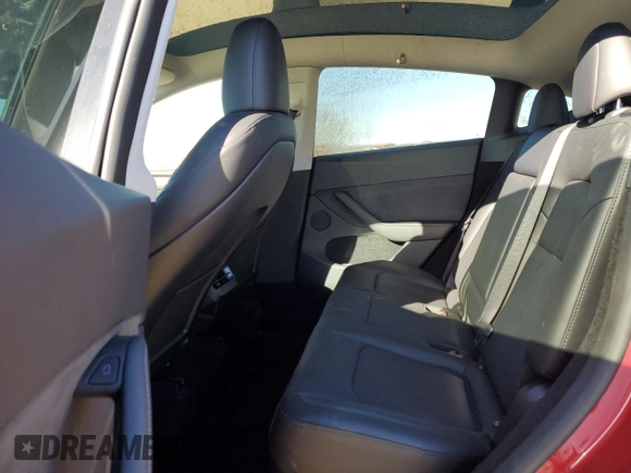 2023 Tesla Model Y Long Range with VIN 7SAYGDEE6PA167386, listed as a Copart auction lot 88166755 with Not Provided miles and Salvage Title. Bid and sale history available at DreamBid. Image 12.