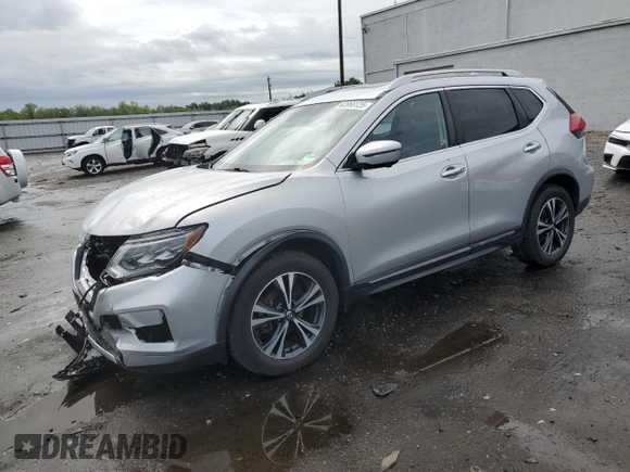 2017 Nissan Rogue S with VIN JN8AT2MVXHW283856, listed as a Copart auction lot 62866125 with 47,071 mi miles and Salvage title. Bid and sale history available at DreamBid. Image 1.