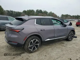 2024 Chevrolet Equinox EV LT with VIN 3GN7DLRR8RS295321, listed as a Copart auction lot 52962445 with Not Provided miles and Salvage Title. Bid and sale history available at DreamBid. Image 3.