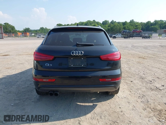 2016 Audi Q3 Premium Plus with VIN WA1BFCFS9GR003187, listed as a IAAI auction lot 42609080 with 146,379 mi miles and . Bid and sale history available at DreamBid. Image 15.