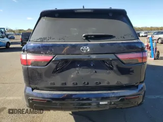 2025 Toyota Sequoia SR5 with VIN 7SVAAABA9SX055317, listed as a Copart auction lot 42635565 with 85 mi miles and Salvage Title. Bid and sale history available at carsss.com. Image 6.
