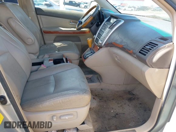 2004 Lexus RX 330 with VIN JTJGA31UX40002100, listed as a IAAI auction lot 41731990 with 260,757 mi miles and . Bid and sale history available at DreamBid. Image 5.