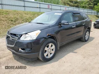 2011 Chevrolet Traverse 1LT z VIN 1GNKRGEDXBJ136286, wystawiony jako Copart lot #57663765 z przebiegiem Nie podano mil oraz Czysty tytuł • Clean title. Historia ofert i sprzedaży dostępna na DreamBid. Obrazek 1.