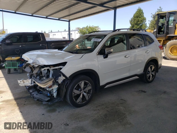 2019 Subaru Forester Touring with VIN JF2SKAWCXKH487319, listed as a Copart auction lot 60920845 with 36,263 mi miles and Salvage title. Bid and sale history available at DreamBid. Image 1.