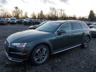 2018 Audi A4 with VIN WA17NBF4XJA006660, listed as a Copart auction lot 81583944 with 99,793 mi miles and Salvage title. Bid and sale history available at DreamBid. Image 1.