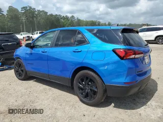 2024 Chevrolet Equinox LS with VIN 3GNAXHEG0RL163520, listed as a Copart auction lot 58076045 with 28,531 mi miles and Salvage title. Bid and sale history available at DreamBid. Image 2.