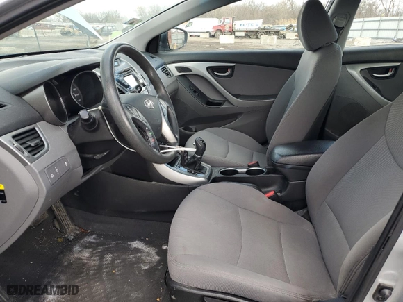2014 Hyundai Elantra SE with VIN 5NPDH4AE5EH501648, listed as a Copart auction lot 47102135 with 59,638 mi miles and Salvage Title. Bid and sale history available at carsss.com. Image 7.