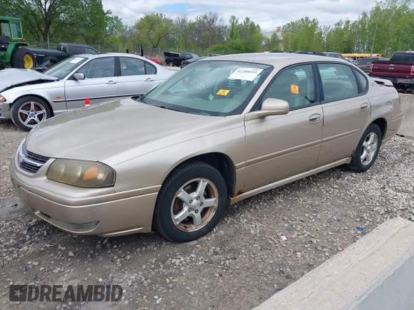 2005 Chevrolet Impala LS z VIN 2G1WH52K059246910, wystawiony jako IAAI lot #42288033 z przebiegiem 184 887 mil mil oraz . Historia ofert i sprzedaży dostępna na DreamBid. Obrazek 2.