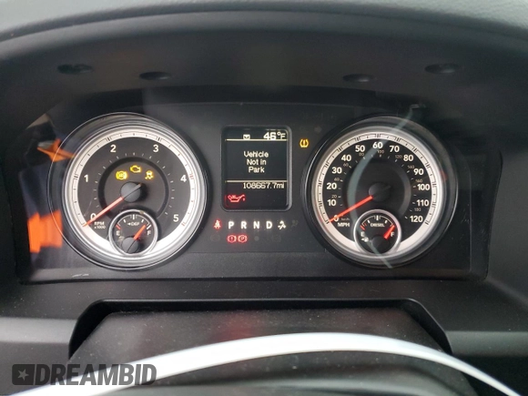 2016 Ram 1500 Tradesman с VIN 1C6RR7FM3GS265131, выставлен на аукционе Copart как лот 81773614 с пробегом 108 667 миль миль и Списание • Salvage title. История ставок и продаж доступна на DreamBid. Изображение 9.