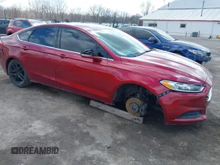 2014 Ford Fusion SE with VIN 1FA6P0H73E5388509, listed as a IAAI auction lot 41895066 with 103,567 mi miles. Bid and sale history available at carsss.com. Image 1.