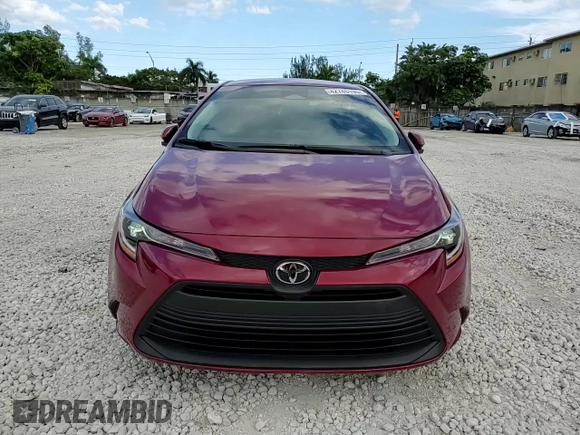 2024 Toyota Corolla LE with VIN 5YFB4MDE6RP221132, listed as a Copart auction lot 42745195 with 10,613 mi miles and Salvage Title. Bid and sale history available at carsss.com. Image 13.